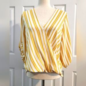 SALE!!! Never Worn Yellow Stripped Light Fabric from Stitch Fix